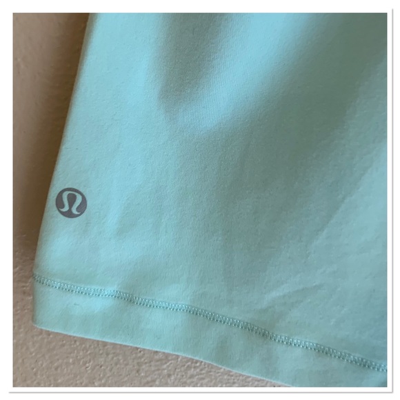 Lululemon Open Soul Athletic Halter Tank Top Built In Shelf Bra Blue Size 4 - Picture 5 of 7